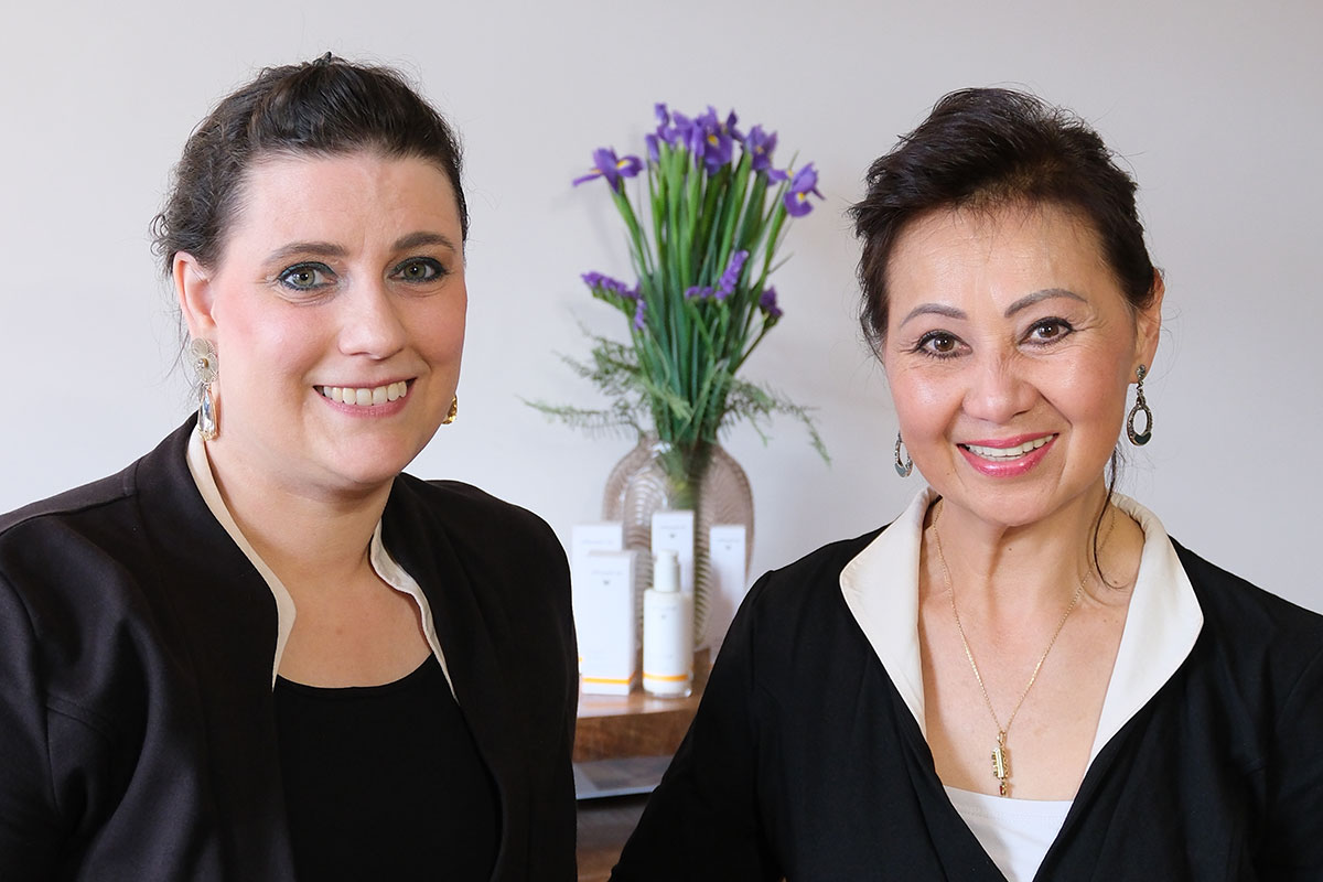 Astrid Riedi & Thuy Nguyen - Dr. Hauschka Naturkosmetikerinnen